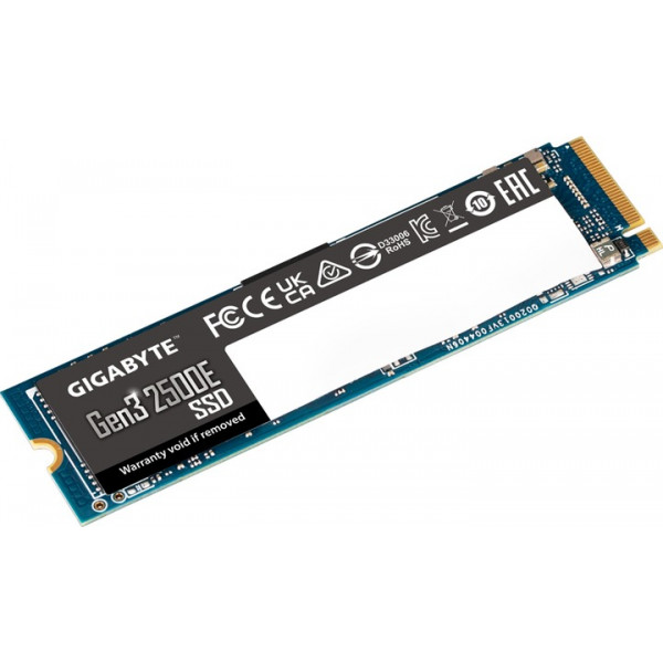 Накопичувач SSD 500GB Gigabyte Gen3 2500E M.2 PCIe NVMe 3.0 x4 3D TLC (G325E500G)