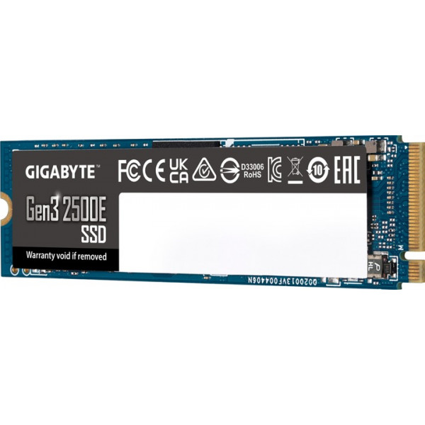 Накопичувач SSD 500GB Gigabyte Gen3 2500E M.2 PCIe NVMe 3.0 x4 3D TLC (G325E500G)