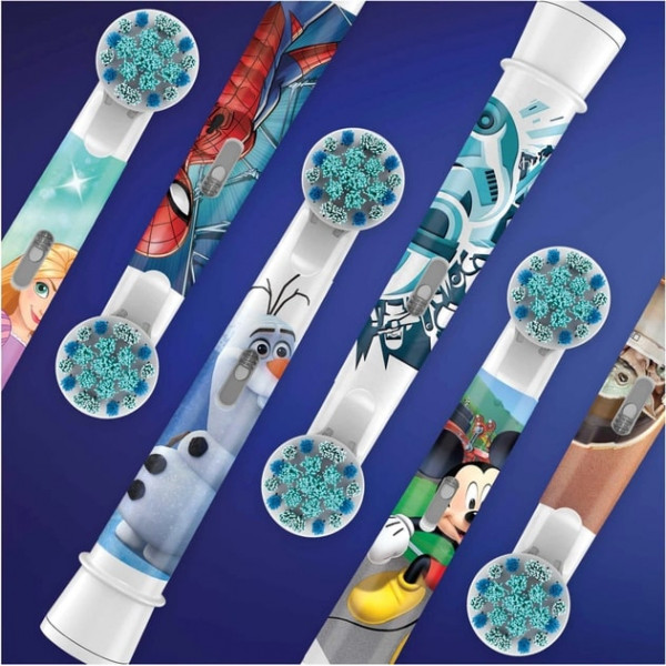 Насадка для зубної електрощітки Braun Oral-B Stages Power Spider Man EB10S (4 шт)