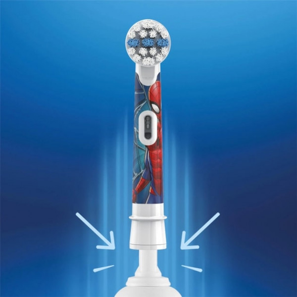 Насадка для зубної електрощітки Braun Oral-B Stages Power Spider Man EB10S (4 шт)