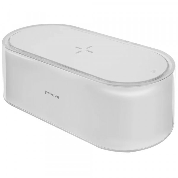 Нічник із бездротовою зарядкою Proove Multicolor Glow White (PLGM00102002)