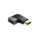Перехідник Cabletime HDMI - HDMI (F/M), 0.1 м (CP44G)