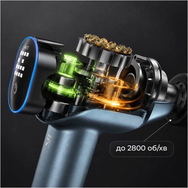 Перкусійний масажер RENPHO Reach 2 Thermacool (R-WMG02-CY)