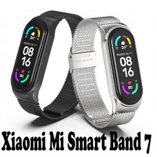 Ремінець BeCover Metal для Xiaomi Mi Smart Band 7 Silver (707494)