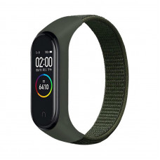 Ремінець BeCover Nylon Style для Xiaomi Mi Smart Band 7 Khaki (707661)