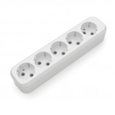 Розетковий блок Electrum 5 гнізд із заземленням C-SM-1780