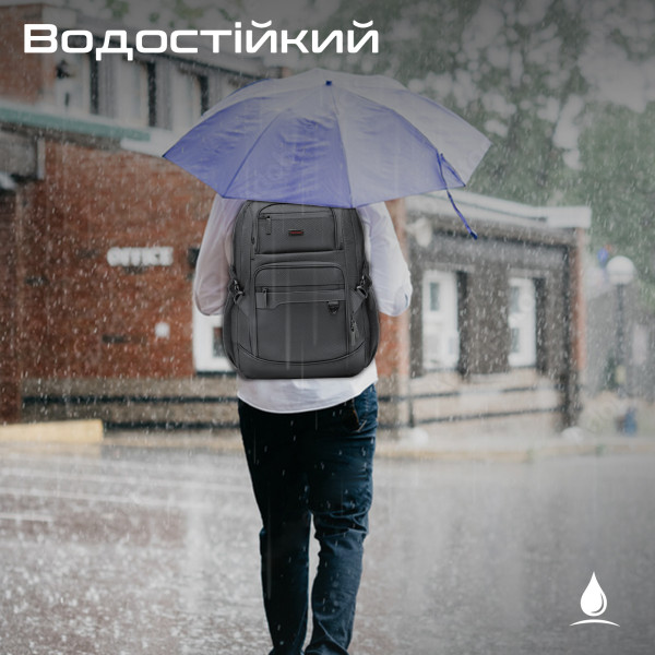 Рюкзак для ноутбука Promate Elitepack Lite 15.6" Black