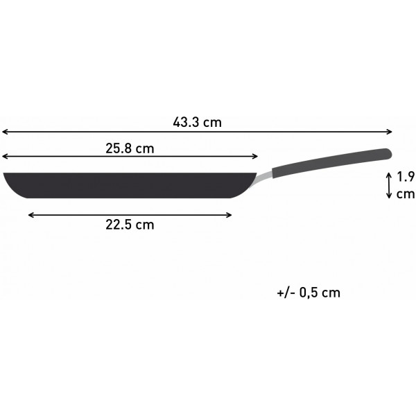 Сковорода для млинців Tefal So`Light 25 см (H0563842)