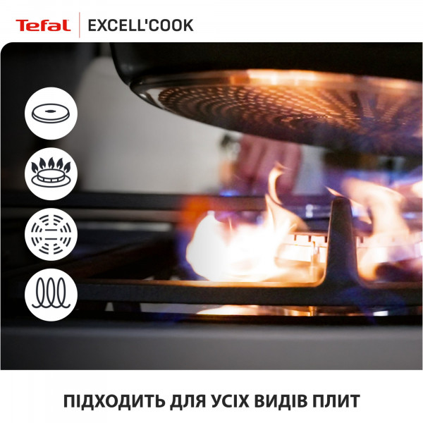 Сковорода WOK Tefal Exсell Cook 28 см (G3391932)