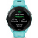 Смарт-годинник Garmin Forerunner 265 Black Bezel with Aqua Case and Aqua/Black Silicone Band (010-02810-12)
