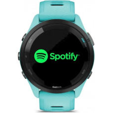 Смарт-годинник Garmin Forerunner 265 Black Bezel with Aqua Case and Aqua/Black Silicone Band (010-02810-12)