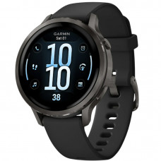 Смарт-годинник Garmin Venu 4 41mm Black with Black Silicone (010-03013-42)