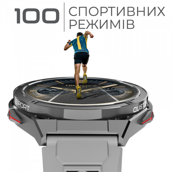 Смарт-годинник HiFuture Active Black/Red
