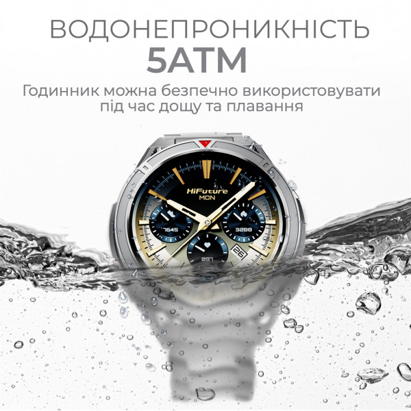 Смарт-годинник HiFuture Active Black/Red