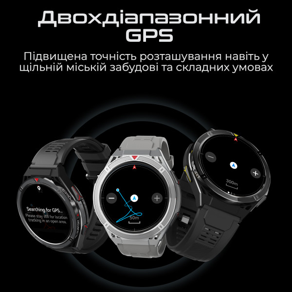 Смарт-годинник HiFuture Active Black/Red