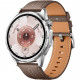 Смарт-годинник Huawei Watch GT 6 46mm Steel with Brown Composite Leather Strap (55020FTW)