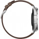 Смарт-годинник Huawei Watch GT 6 46mm Steel with Brown Composite Leather Strap (55020FTW)