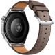 Смарт-годинник Huawei Watch GT 6 46mm Steel with Brown Composite Leather Strap (55020FTW)