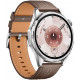 Смарт-годинник Huawei Watch GT 6 46mm Steel with Brown Composite Leather Strap (55020FTW)