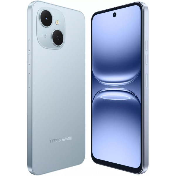 Смартфон Tecno Spark 40C (KM4k) 4/128GB Ripple Blue (4894947093029)