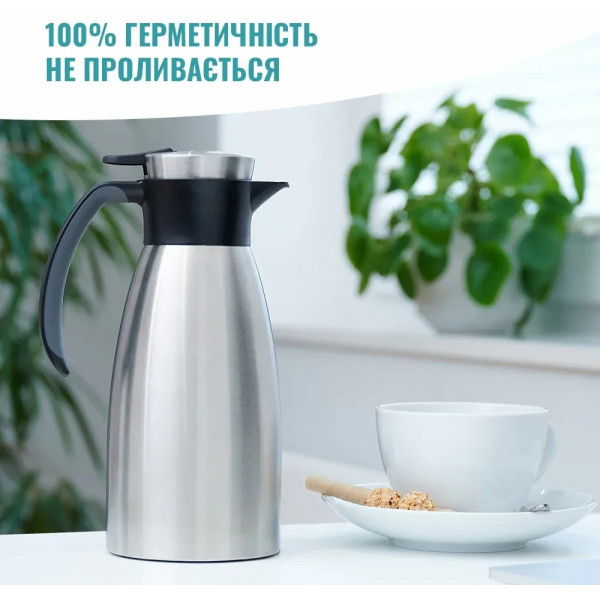 Термоглечик Tefal Soft Grip 1.5 л Black (K3043214)