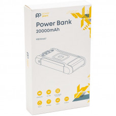 Універсальна мобільна батарея PowerPlant 20000mAh, Wireless, Solar panel (PB930487)