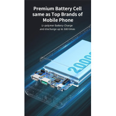 Універсальна мобільна батарея Romoss Sense6F 20000mAh 22.5W White (PPH80-611-1121H)