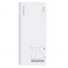Універсальна мобільна батарея Romoss Sense6F 20000mAh 22.5W White (PPH80-611-1121H)