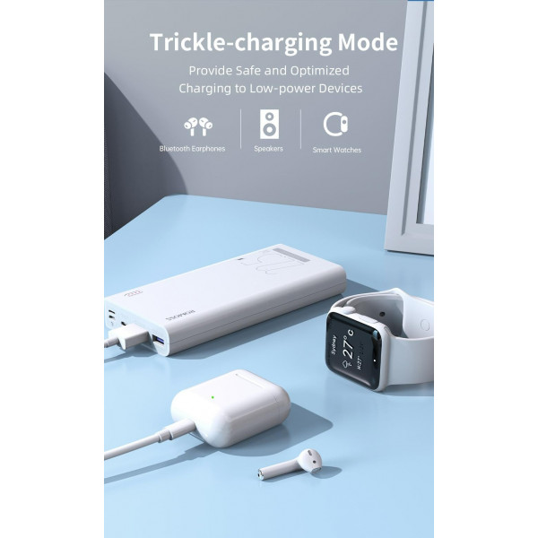 Універсальна мобільна батарея Romoss Sense6F 20000mAh 22.5W White (PPH80-611-1121H)