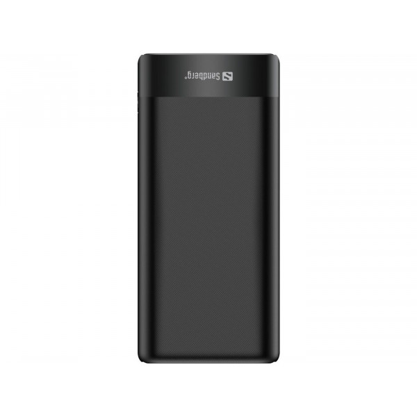 Універсальна мобільна батарея Sandberg Powerbank 20000mAh PD 65W Black (420-62)