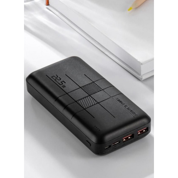 Універсальна мобільна батарея XO PR187 10000mAh 22.5W Black