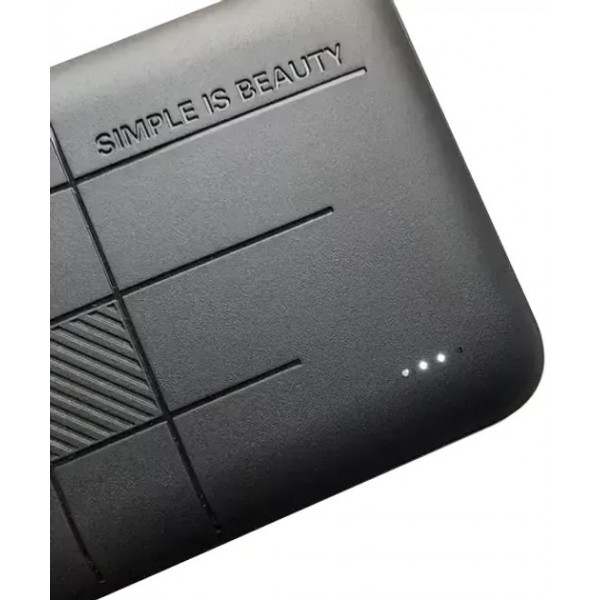 Універсальна мобільна батарея XO PR187 10000mAh 22.5W Black