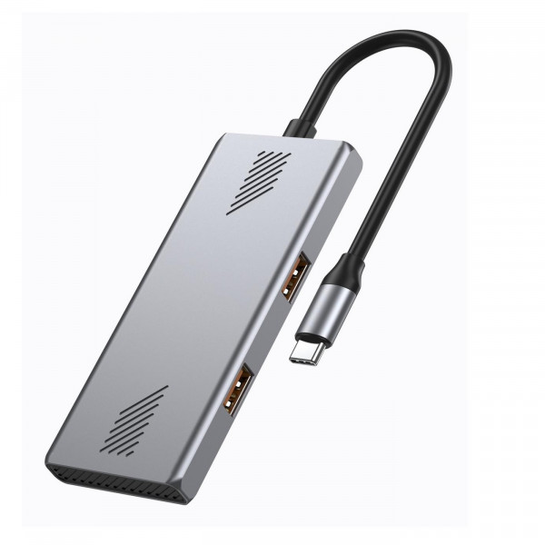 USB-хаб Gembird USB Type-C 4-в-1 (UHB-CM-U310-A2C2-01)