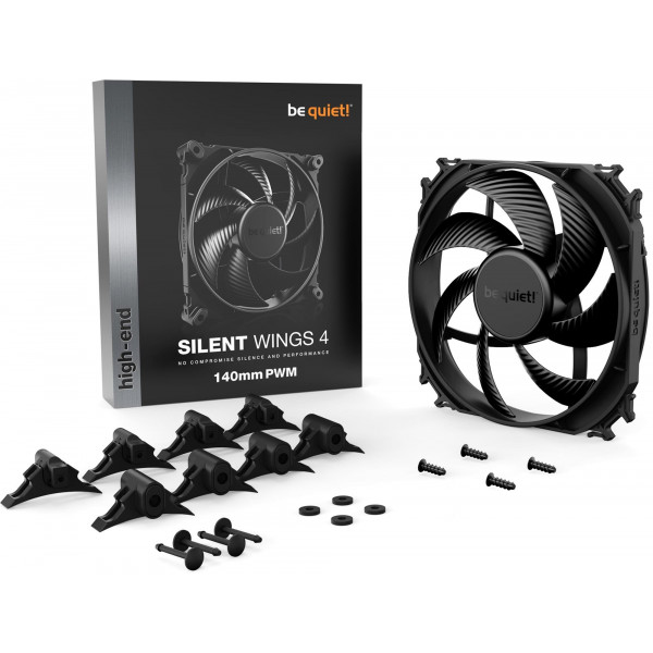 Вентилятор be quiet! Silent Wings 4 140mm PWM Black (BL096)