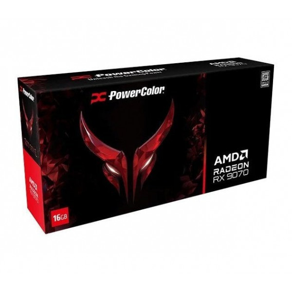 Відеокарта AMD Radeon RX 9070 16GB GDDR6 Red Devil PowerColor (RX 9070 16G-E/OC)
