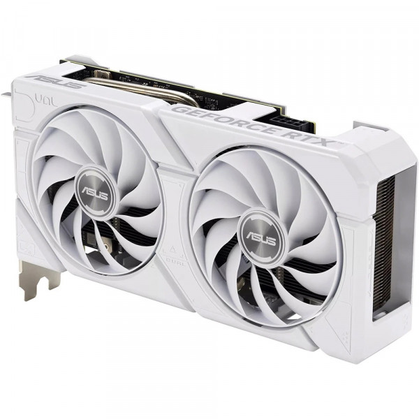 Відеокарта GF RTX 4060 Ti 8GB GDDR6 Dual Evo White OC Asus (DUAL-RTX4060TI-O8G-EVO-WHITE)