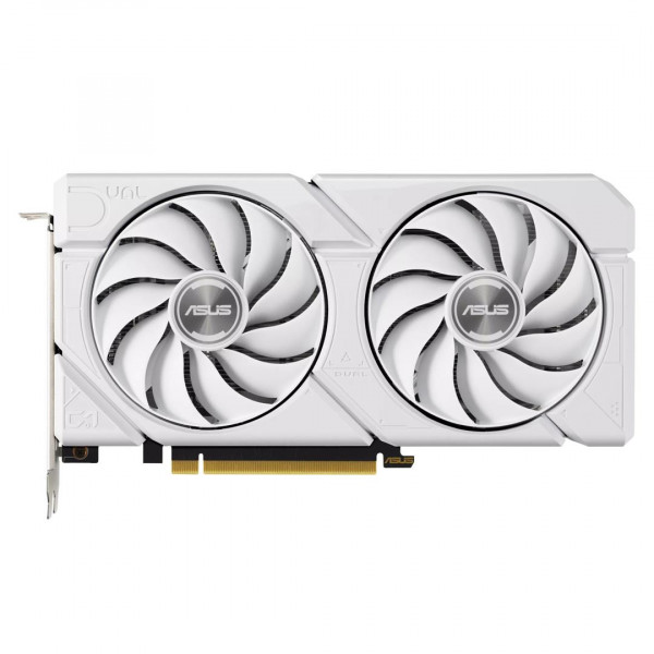 Відеокарта GF RTX 4060 Ti 8GB GDDR6 Dual Evo White OC Asus (DUAL-RTX4060TI-O8G-EVO-WHITE)