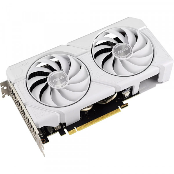 Відеокарта GF RTX 4060 Ti 8GB GDDR6 Dual Evo White OC Asus (DUAL-RTX4060TI-O8G-EVO-WHITE)