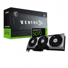 Відеокарта GF RTX 5070 12GB GDDR7 Ventus 3X OC MSI (GeForce RTX 5070 12G VENTUS 3X OC)