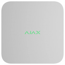 Відеореєстратор Ajax NVR DC (8ch) White