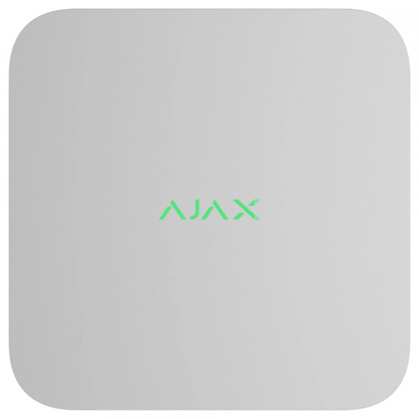 Відеореєстратор Ajax NVR DC (8ch) White