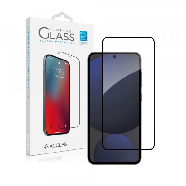 Захисне скло ACCLAB Full Glue для Samsung Galaxy S24 FE SM-S721 Black (1283126594830)