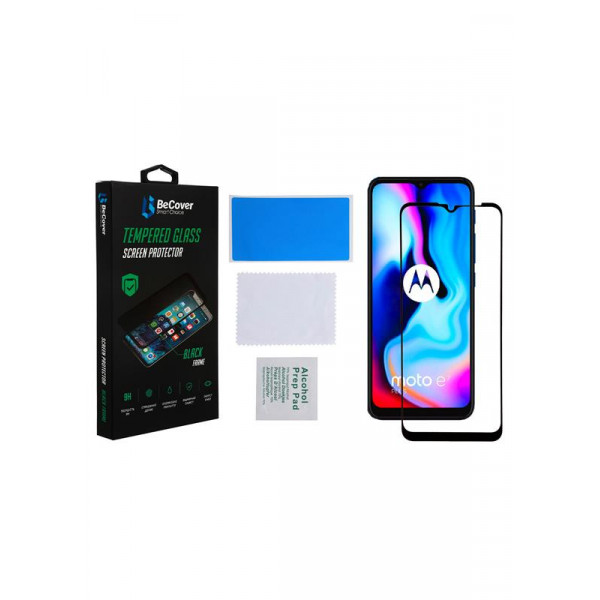 Захисне скло BeCover для Motorola Moto E7 Power/E7i Power Black (706450)
