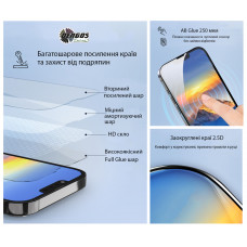 Захисне скло Dengos для Xiaomi Redmi Note 15 5G Black Full Glue (TGFG-426)