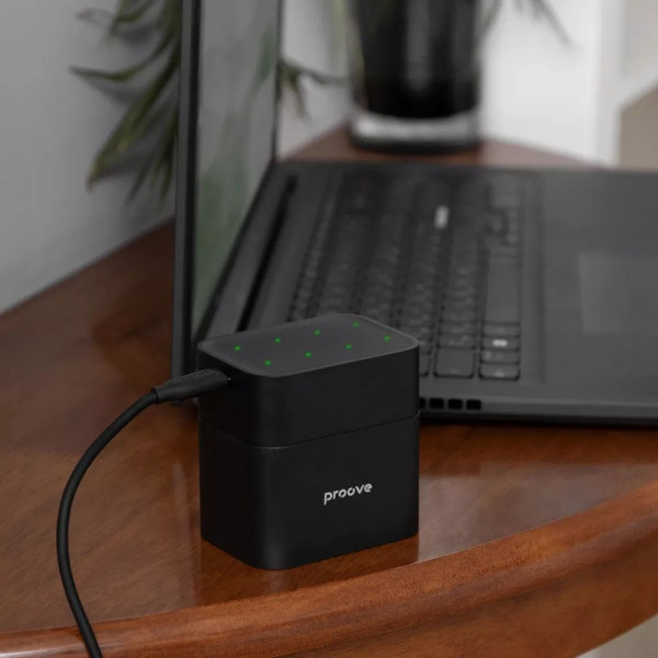 Зарядний пристрій Proove Compact Station 8pcs (4xAAA + 4xAA) Black (RBCS00000001)