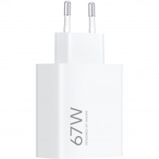 Зарядний пристрій Xiaomi 67W HyperCharge USB-A White (BHR07SKEU)