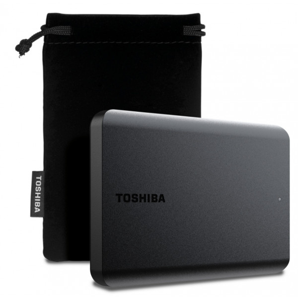 Зовнішній жорсткий диск 2.5" USB 1.0TB Toshiba Canvio Basics EXCL Black (HDTB510MK3AA)