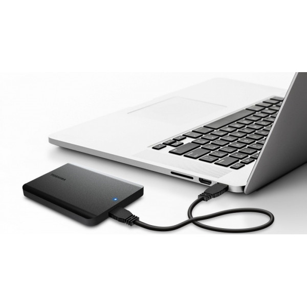 Зовнішній жорсткий диск 2.5" USB 1.0TB Toshiba Canvio Basics EXCL Black (HDTB510MK3AA)