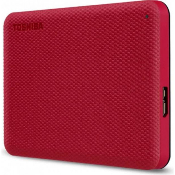 Зовнішній жорсткий диск 2.5" USB 4.0TB Toshiba Canvio Advance Red (HDTCA40ER3CA)
