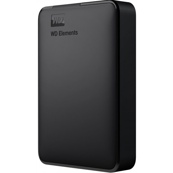 Зовнішній жорсткий диск 2.5" USB 5.0TB WD Elements Portable Black (WDBU6Y0050BBK-WESN)